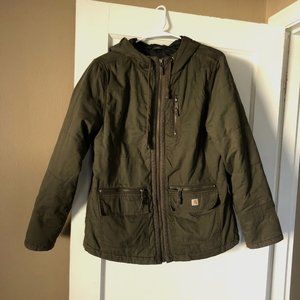 Carhartt women's Gallatin quilted hooded jacket